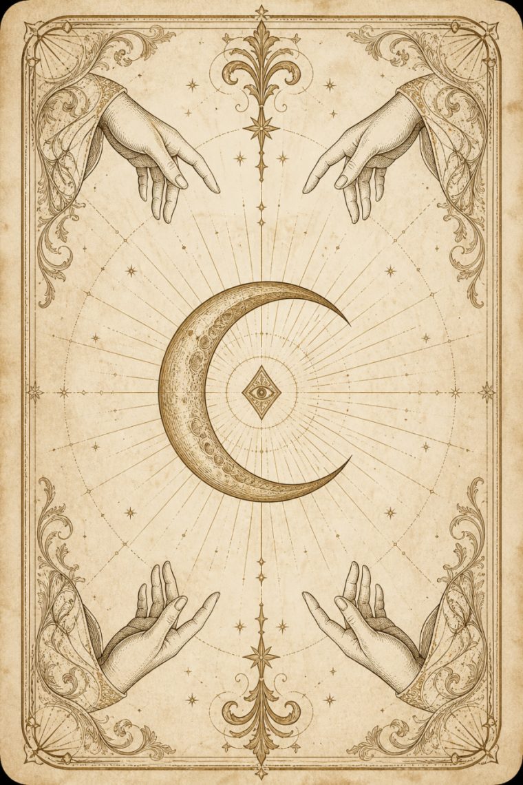 Mặt sau bài Tarot - trải theo câu hỏi